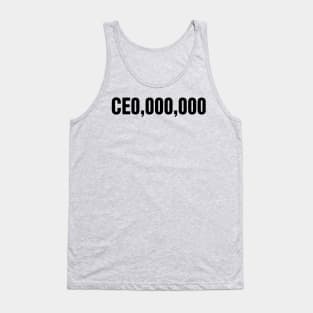 CEO (100 Million) Tank Top